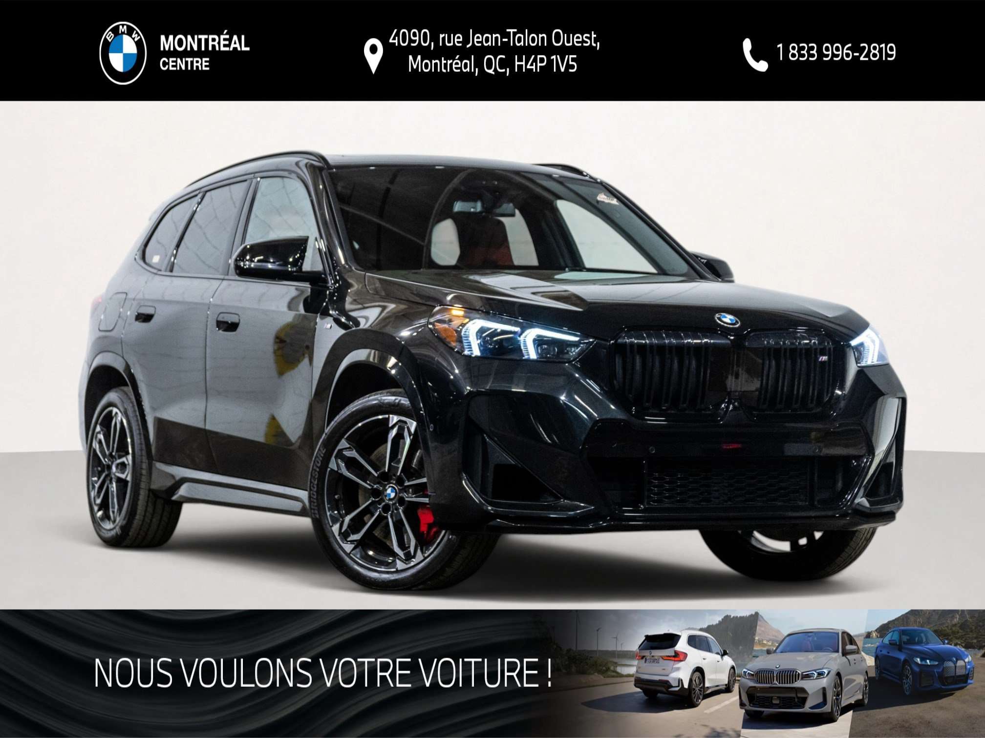 2026 BMW X1 M35i xDrive | Premium amélioré | M Sport Pro | Freins M Sport | Cockpit Digital Pro