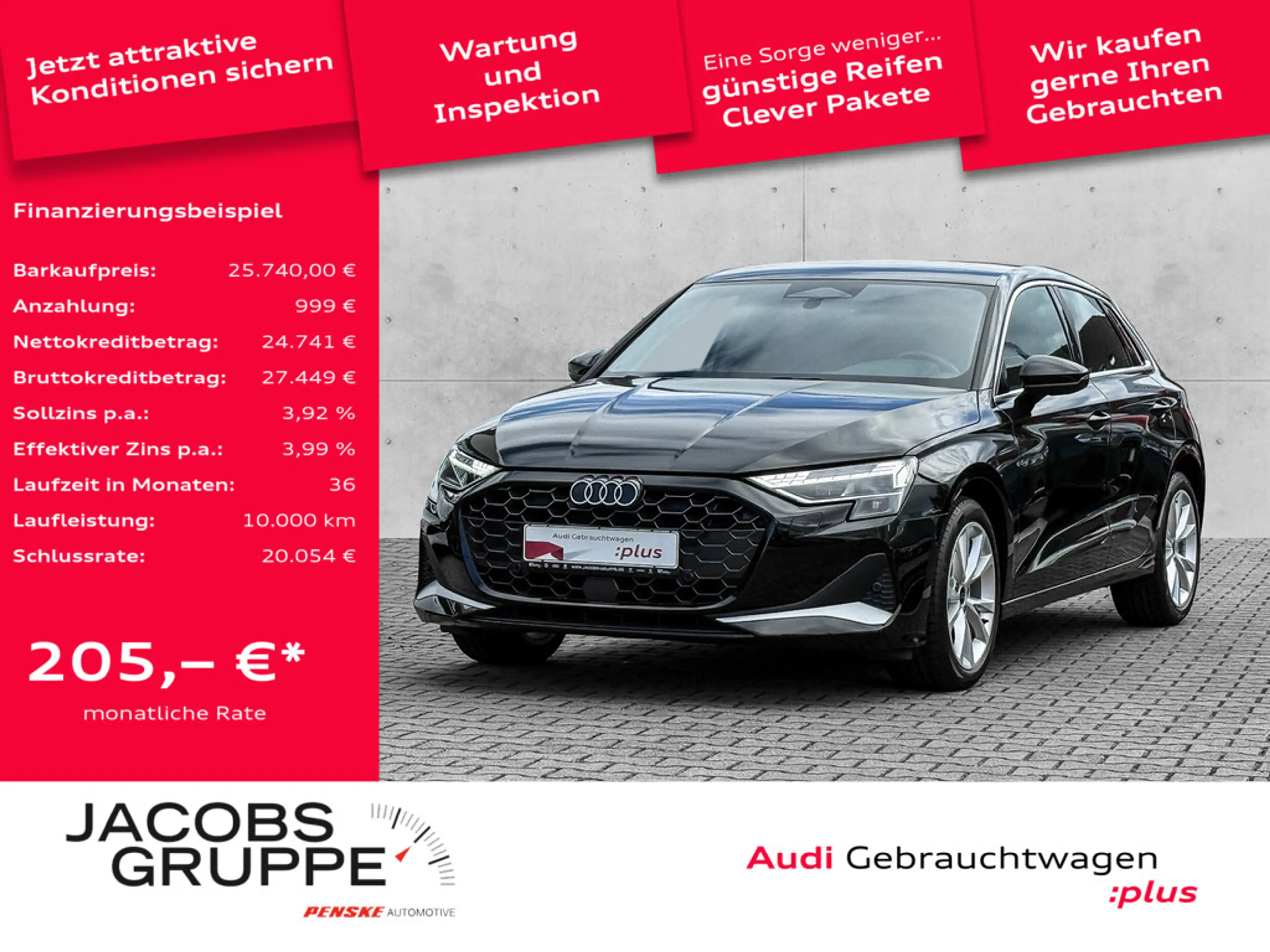 Audi A3 Sportback TDI Kamera/LED/Navi/Sitzh./Kamera advanced