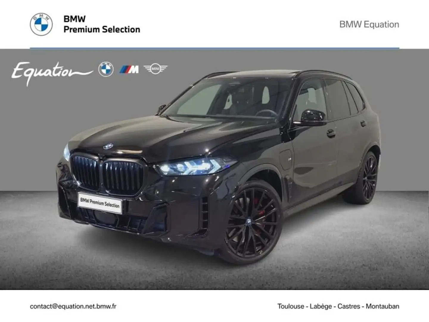 BMW X5 xDrive50e 489ch M Sport Noir - 1