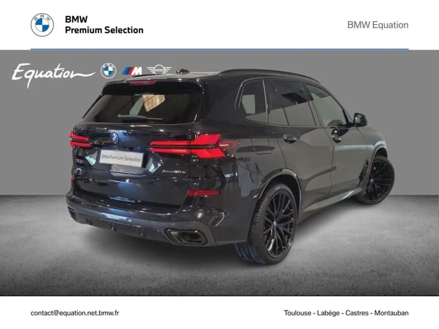 BMW X5 xDrive50e 489ch M Sport Noir - 2