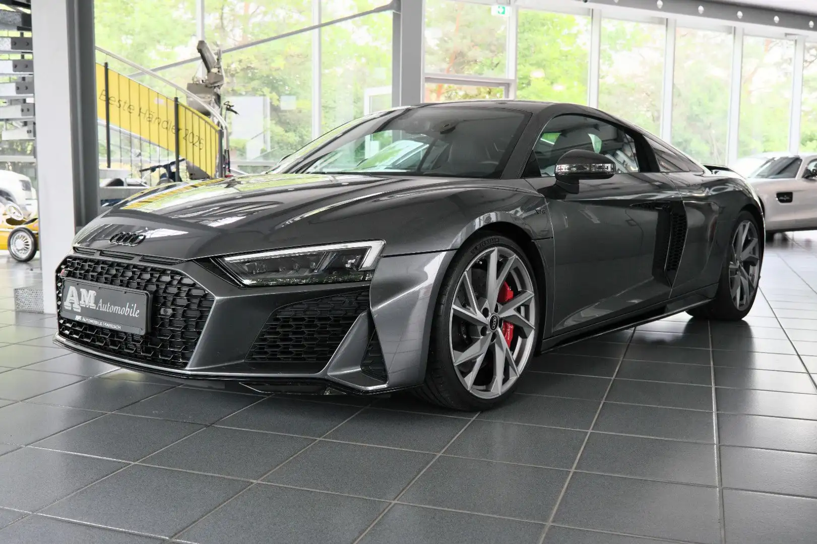 Audi R8 Performance Quattro B&O Laser Orig 2'KM DE-FZ Gris - 1