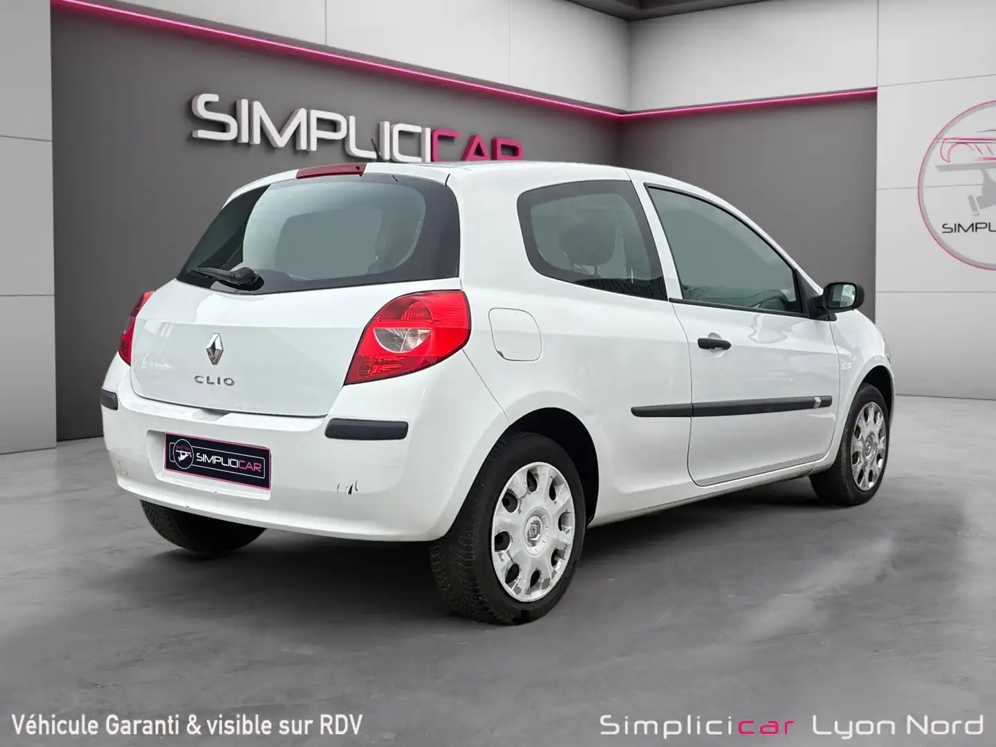 Renault Clio CLIO SOCIETE 1.5 DCI 85 AIR Blanc - 2