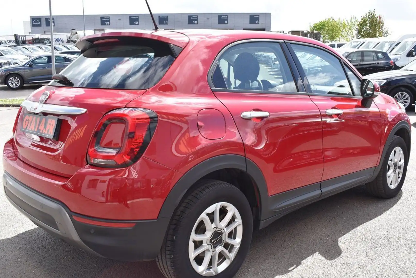 Fiat 500X 1.3 FIREFLY TURBO T4 150CH CITY CROSS BUSINESS DCT Rouge - 2