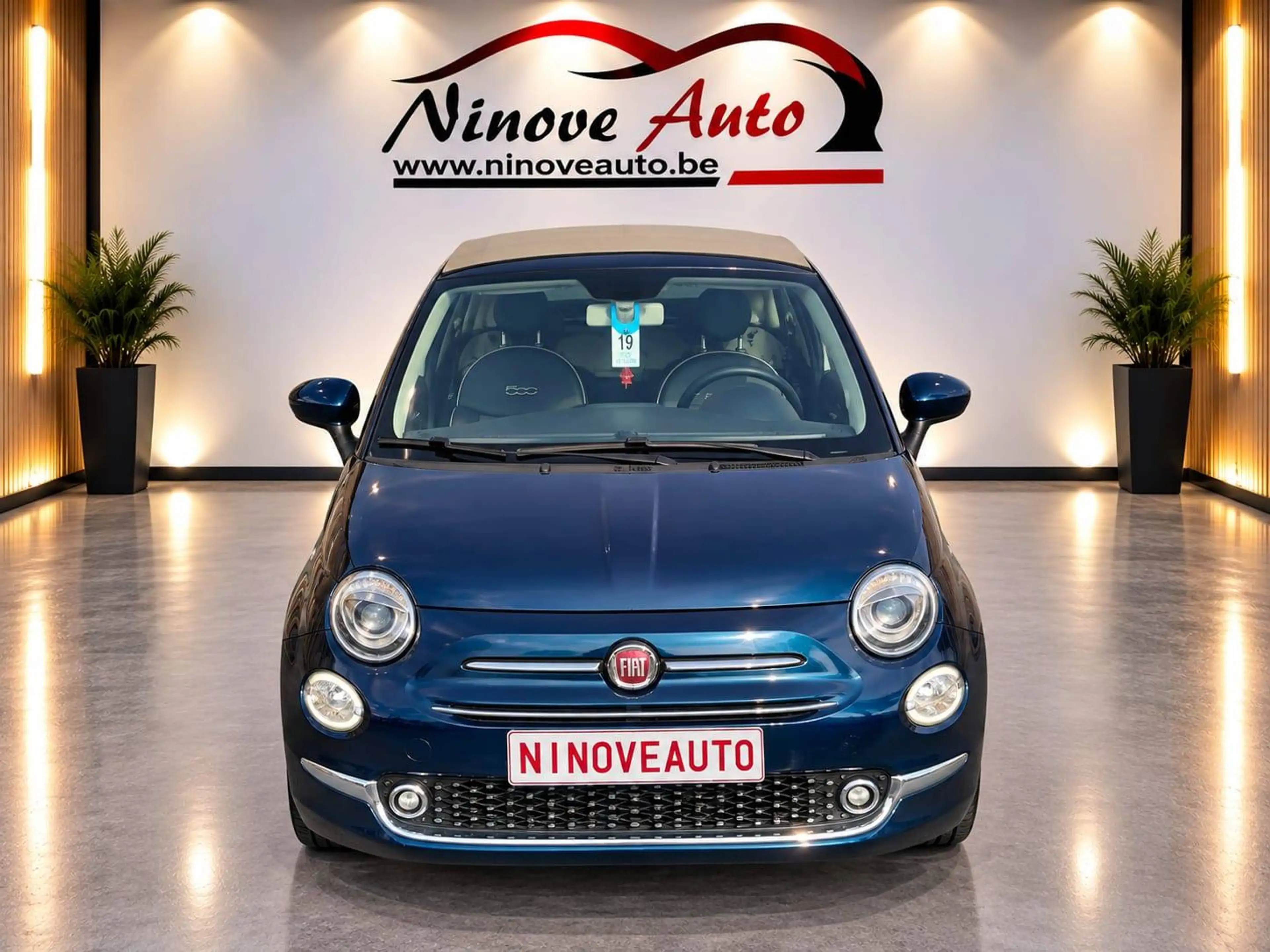 Fiat 500C 1.2i Lounge CABRIO  NAVI BT AIRCO 38000km — photo 2