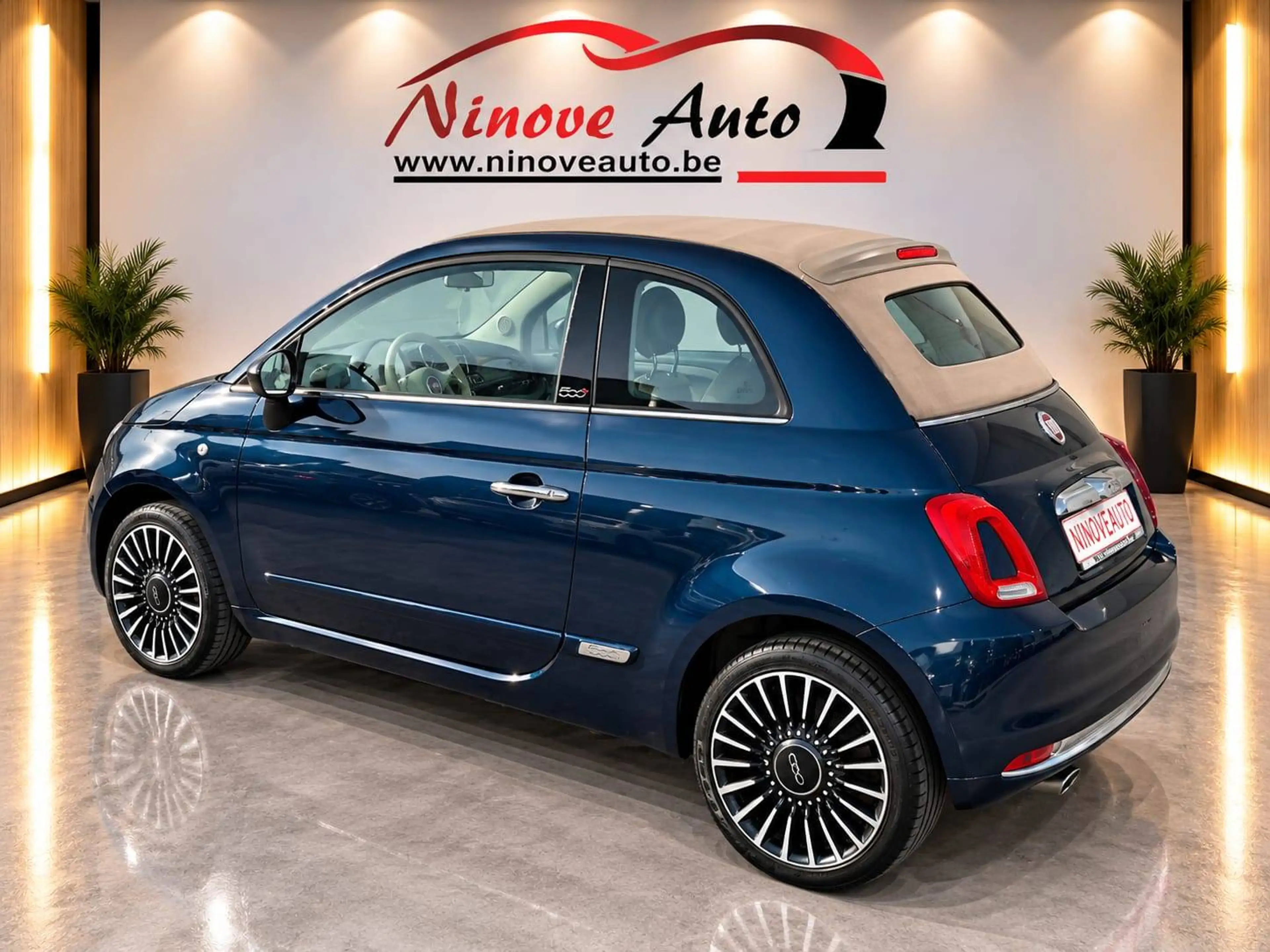Fiat 500C 1.2i Lounge CABRIO  NAVI BT AIRCO 38000km — photo 4
