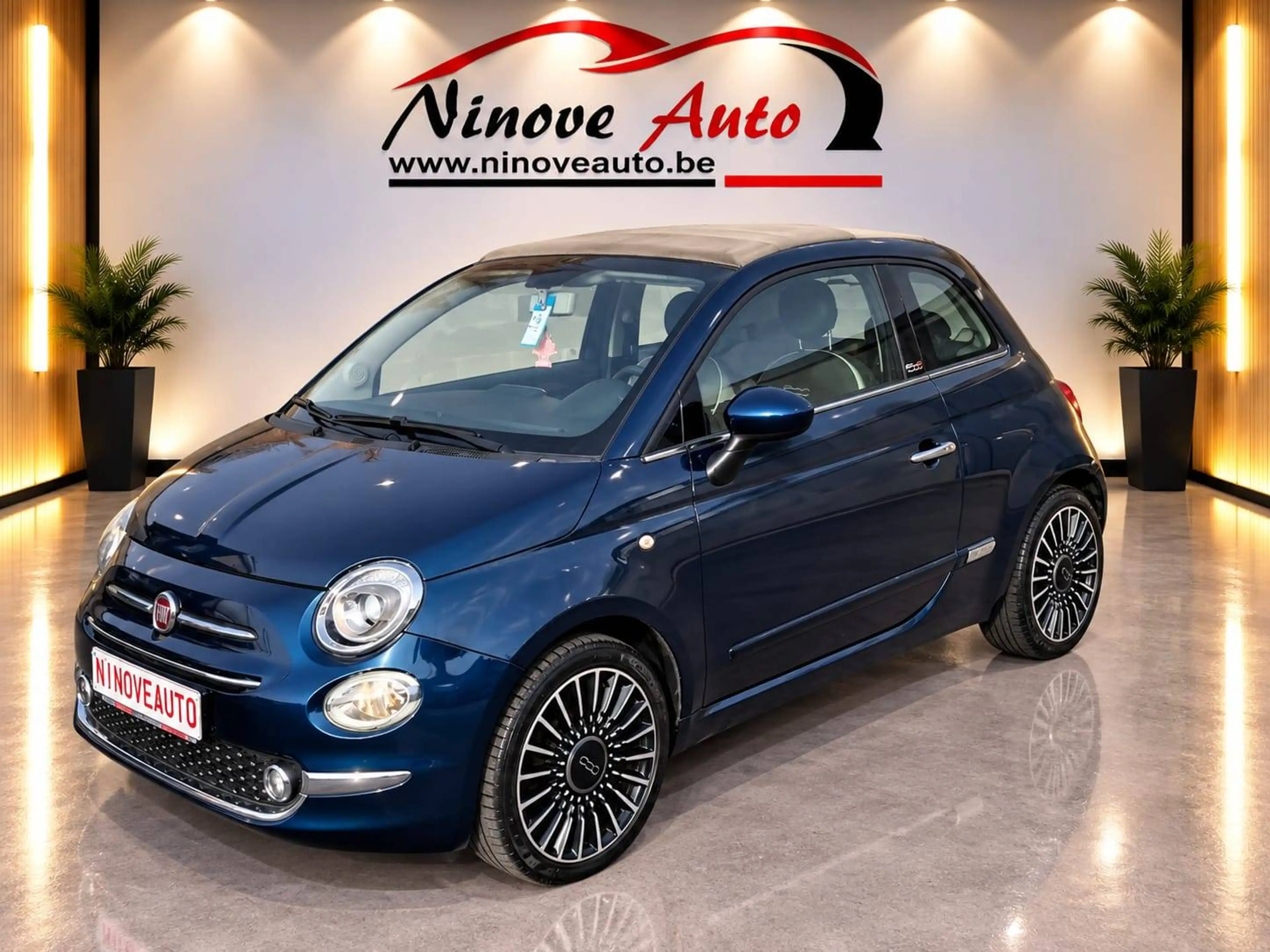 Fiat 500C 1.2i Lounge CABRIO  NAVI BT AIRCO 38000km — photo 3