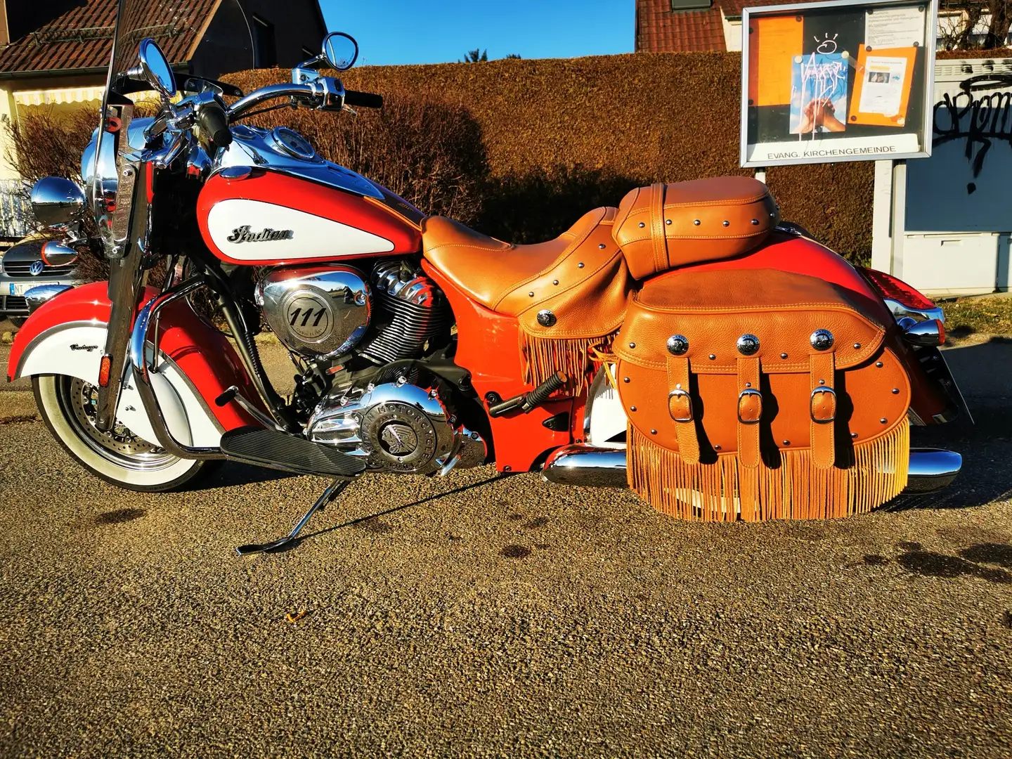 Indian Chieftain chief Vintage icon Rojo - 2