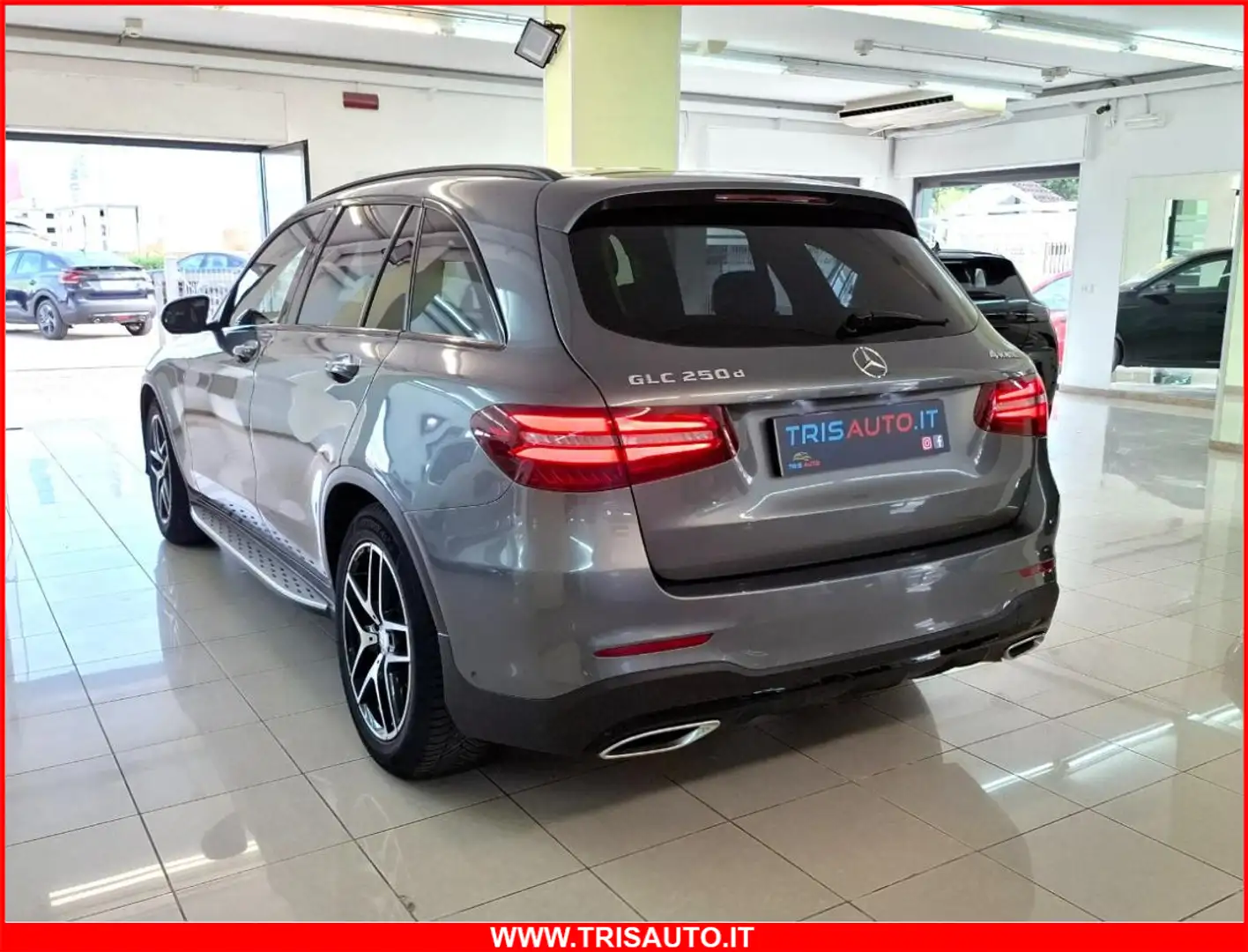 Mercedes-Benz GLC 250 250 d 2.2 Aut. 4matic Premium AMG (FULL LED+PELLE+ Сірий - 2
