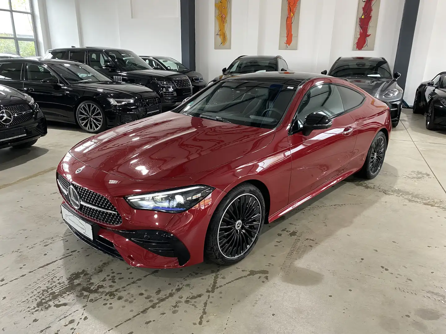 Mercedes-Benz CLE 200 AMG/PANO/DIS/360/BUR/NIGHT/´19/ Rot - 2