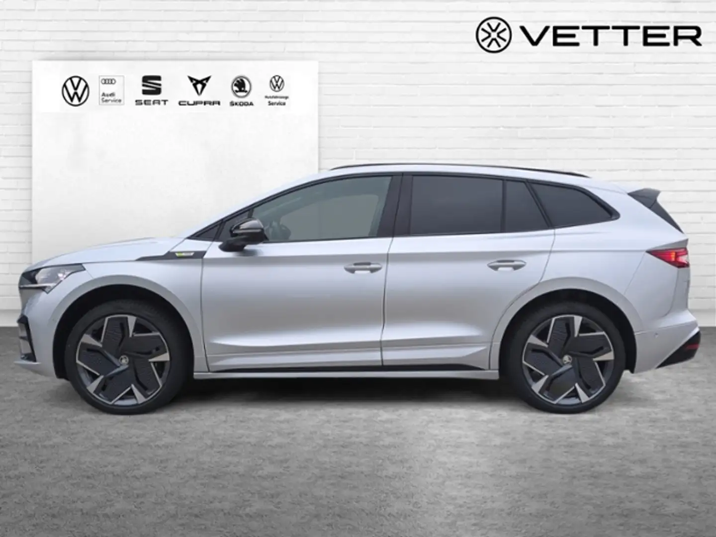 Skoda Enyaq RS MATRIX HEADUP LEDER AHK 4x4 Silber - 2
