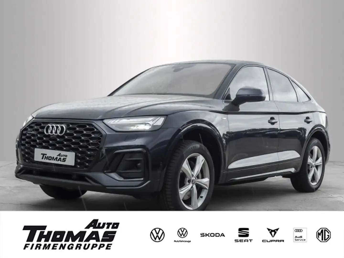 Audi Q5 S line 50 TDI quattro Tiptronic Bleu - 1
