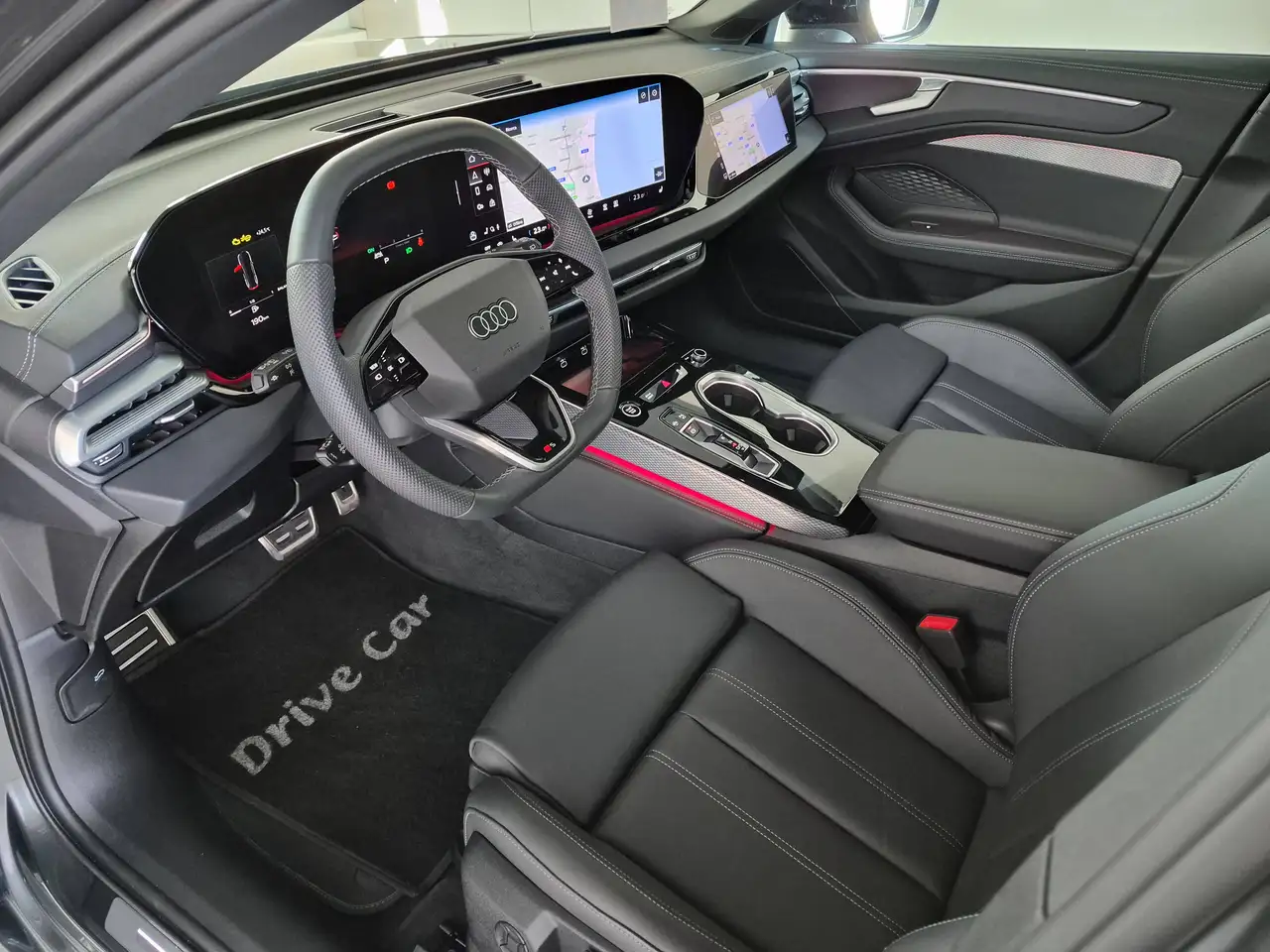 Audi A6 AVANT S LINE EDITION TDI MHEV S-TRONIC TETTO PANORAMICO MATRIX NAVI DISPLAY PASSAGGERO C.20", миниатюра 7