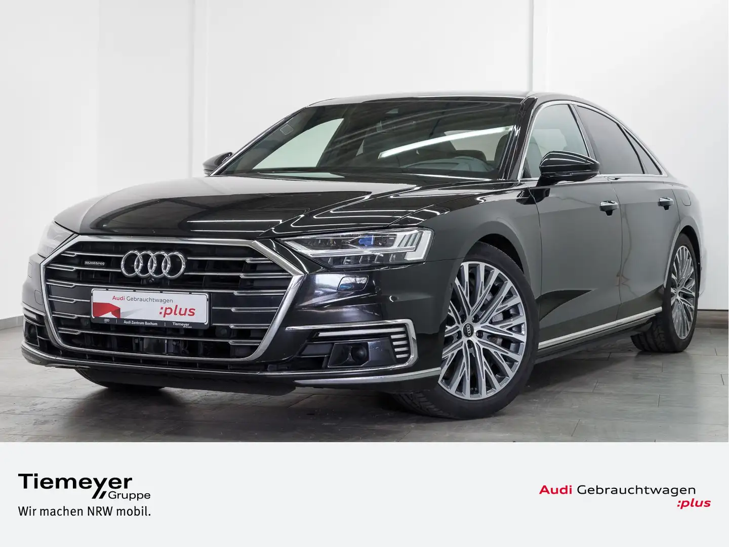 Audi A8 60 TFSIe Q LM20 KAMERA NAVI+ BuO HuD Noir - 1