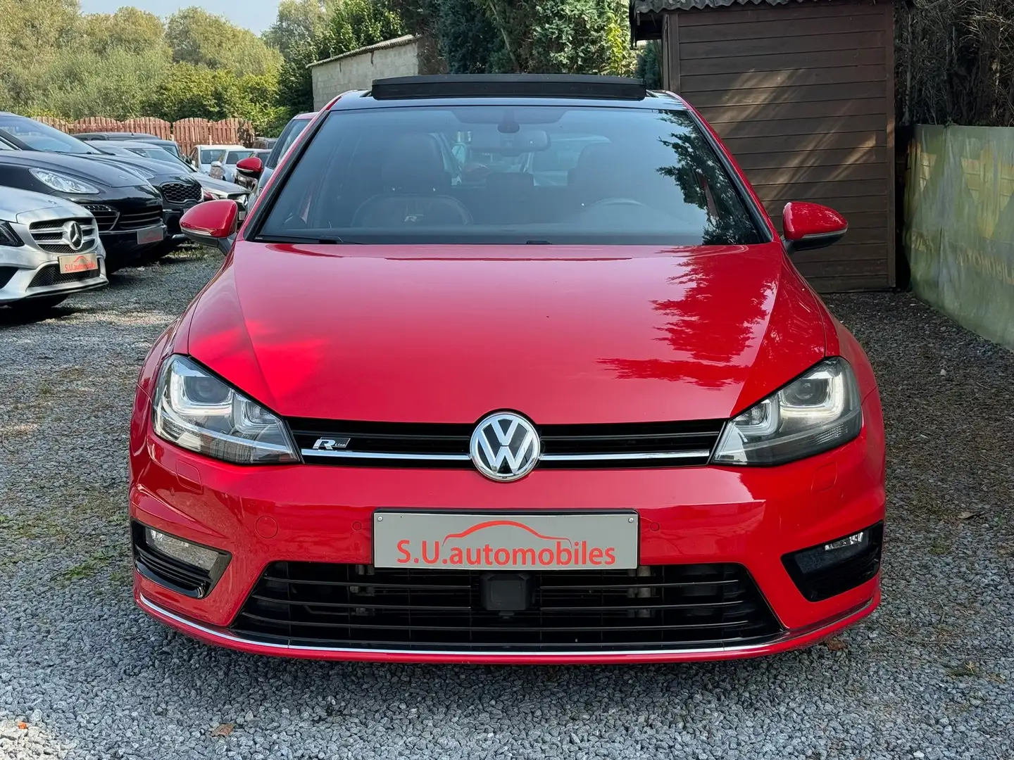 Volkswagen Golf 2.0 TDi 2x Rline Euro6B/Pano/FULL OPYIONS/GAR12Moi Rouge - 2