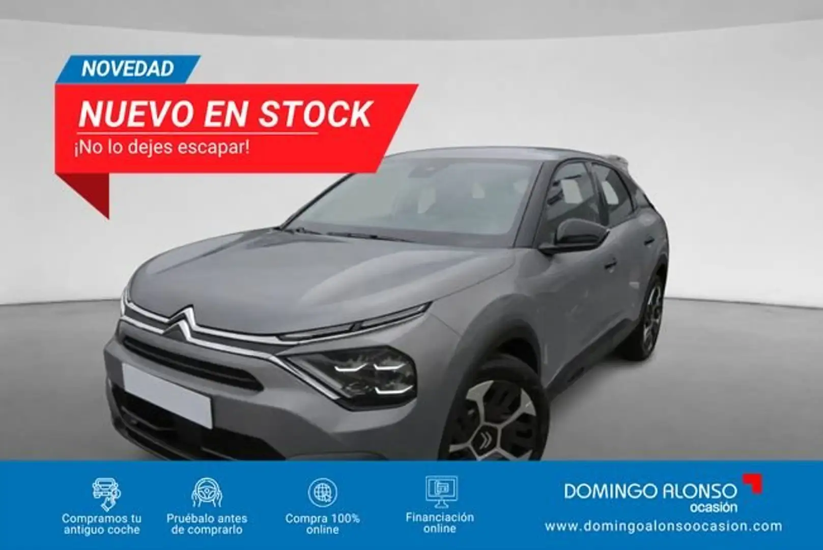 Citroën C4 PureTech 100 S&S 6v Feel Gris - 1