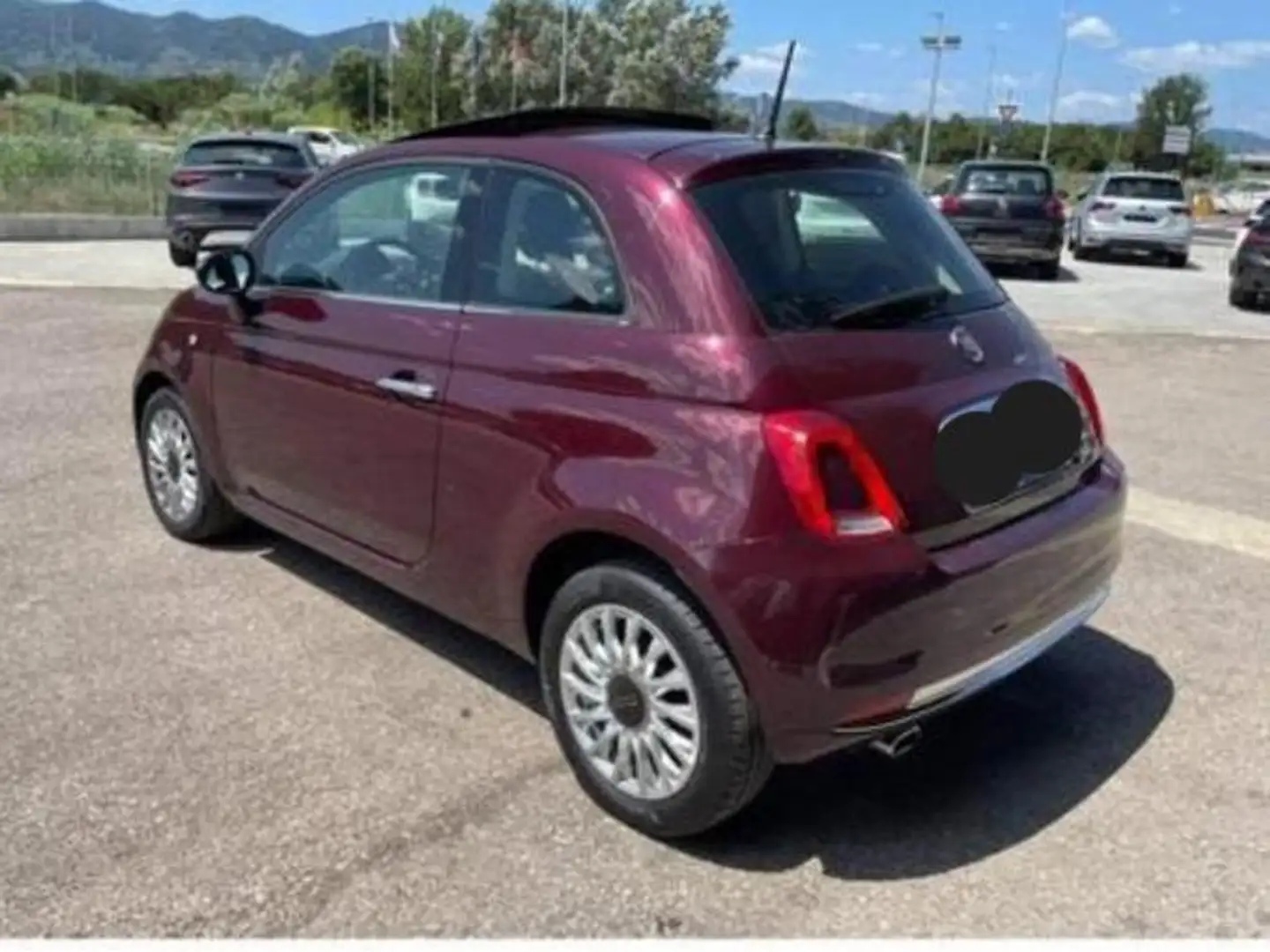 Fiat 500 500 III 2015 1.3 mjt Lounge 80cv ljubičasta - 2