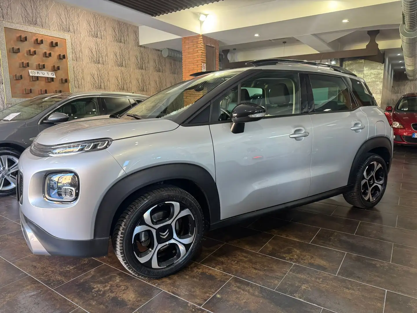 Citroen C3 C3 Aircross I 2017 Aircross 1.2 puretech Shine s Argento - 1