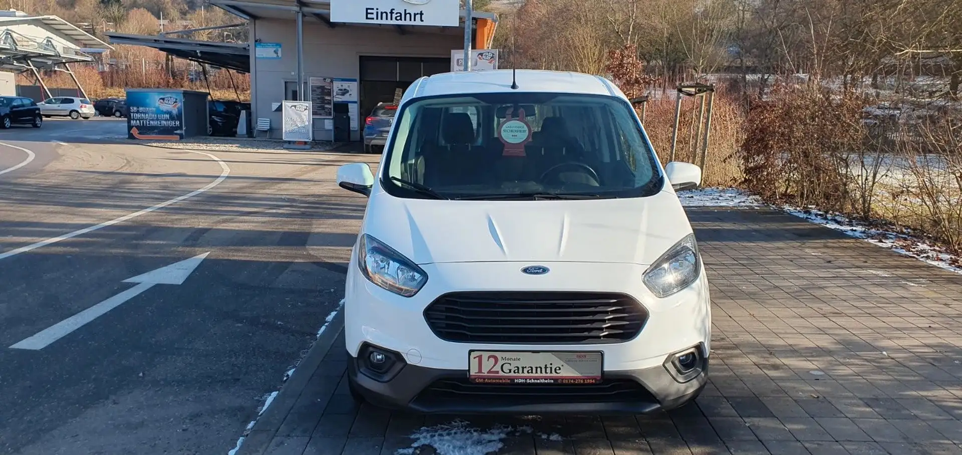 Ford Transit Courier Kombi Trend*TÜV-NEU*KLIMA*AHK* Blanc - 2