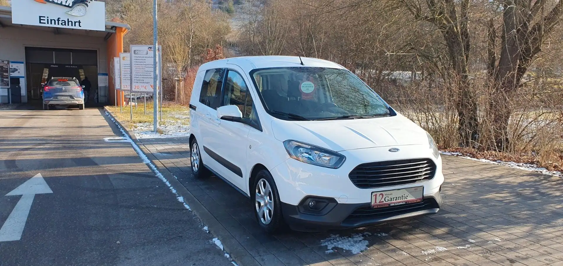 Ford Transit Courier Kombi Trend*TÜV-NEU*KLIMA*AHK* Blanc - 1