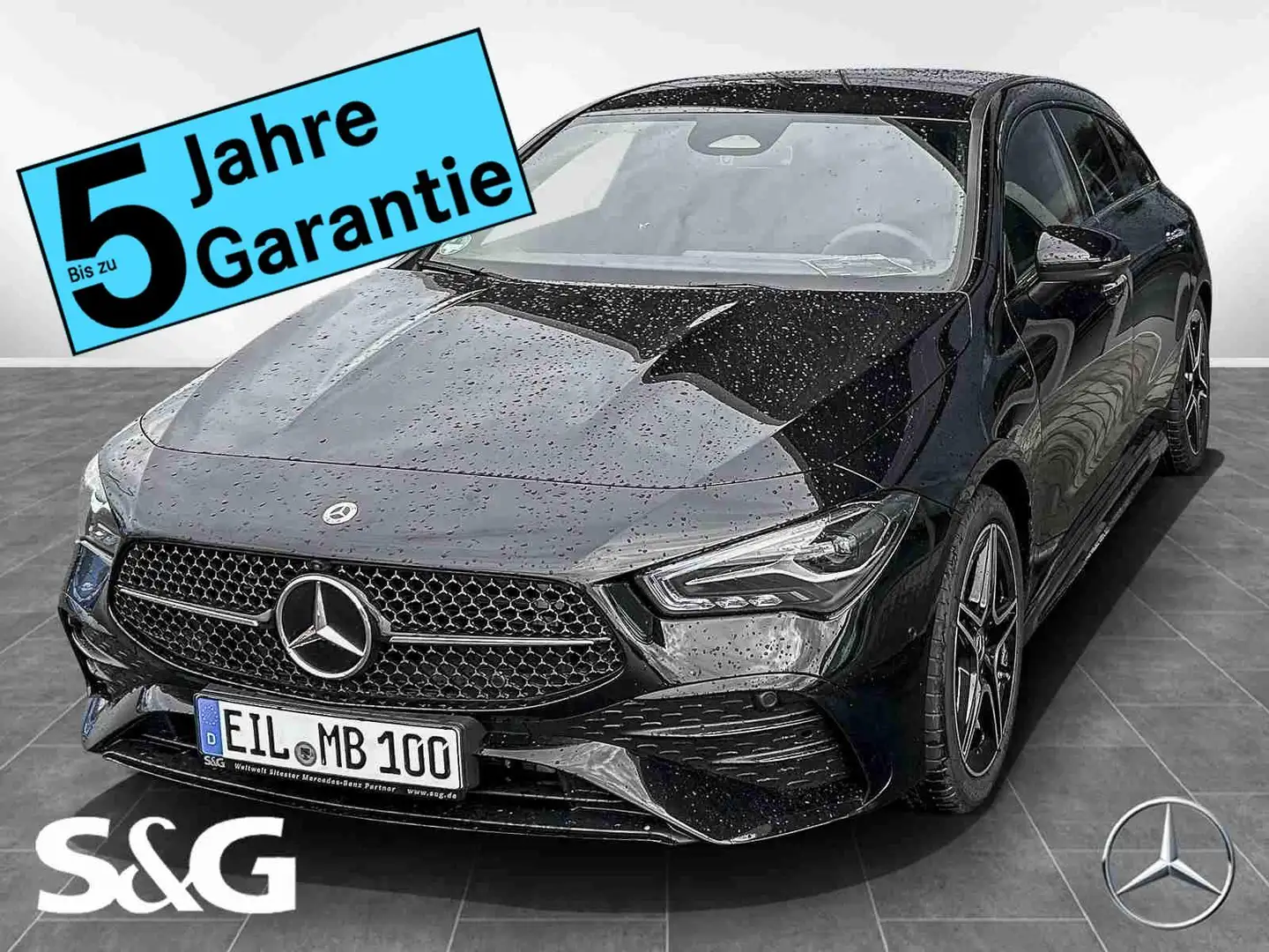 Mercedes-Benz CLA 200 AMG Night+MBUX+360°+LED Zwart - 1