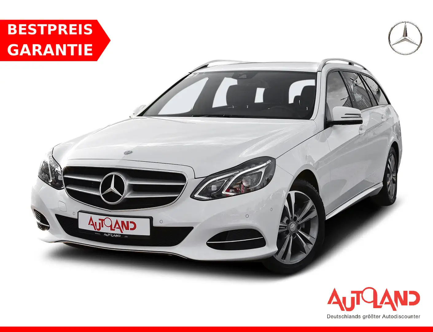 Mercedes-Benz E 200 E200 T G-TRONIC LED Navi Sitzheizung PDC Bianco - 1