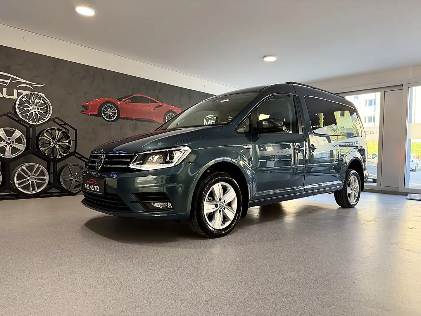 Volkswagen Caddy Kombi Maxi Comfortline 2.0 TDI 4MOTION *DSG *SH... Blau - 1