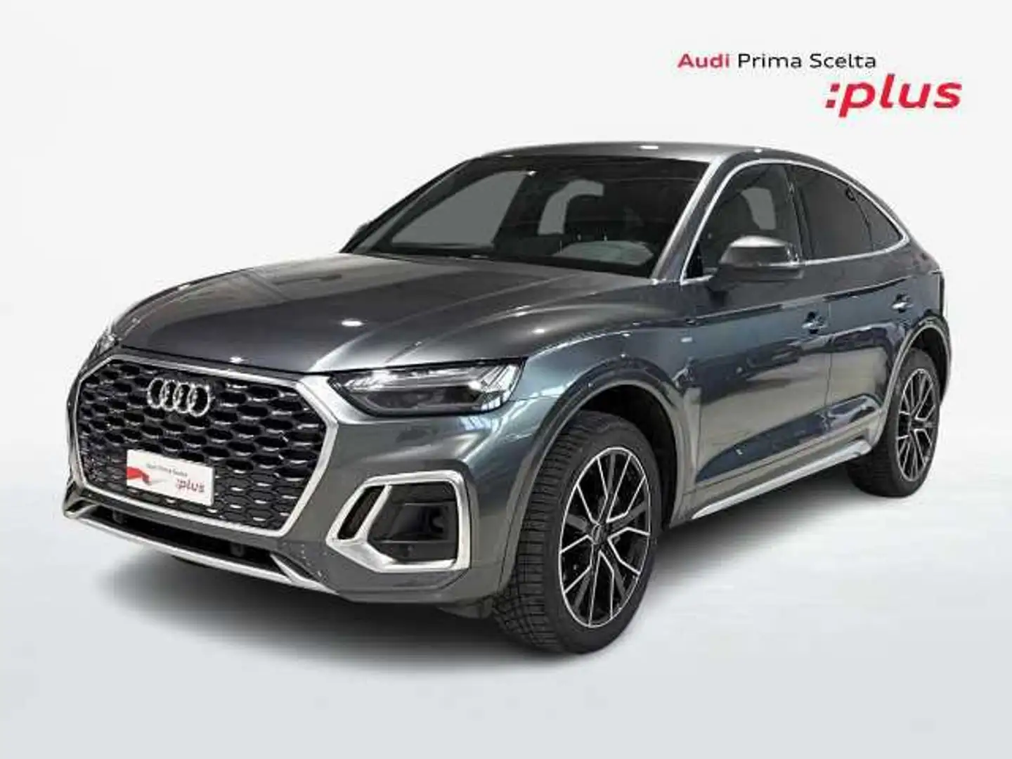 Audi Q5 I Sportback 2021 40 2.0 tdi mhev S line Plus quat Grau - 1