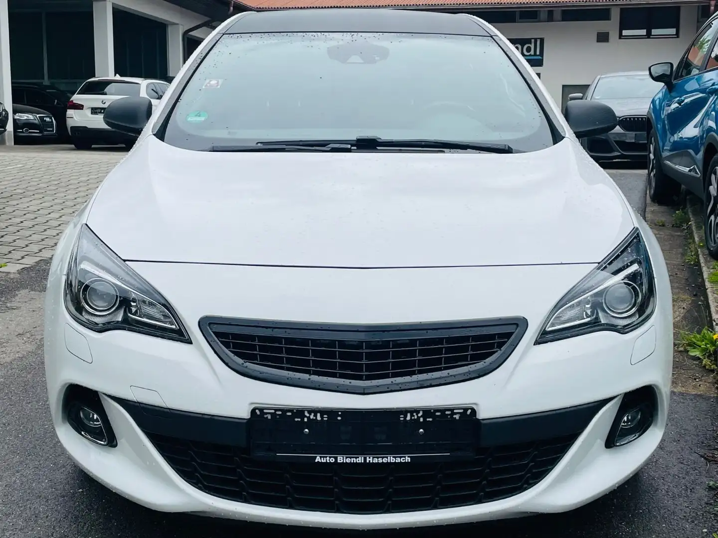Opel Astra J GTC BiTurbo 2. Hand OPC Line Weiß - 2