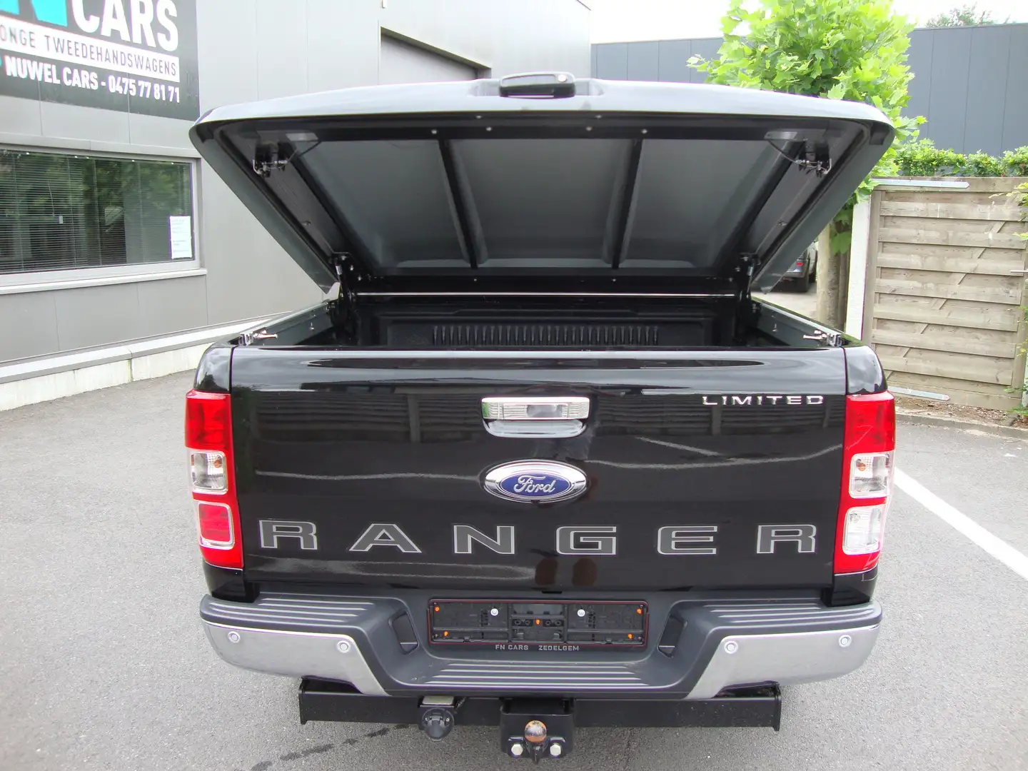 Ford Ranger 212pk, aut, btw in, kofferklep, model 2022, camera Black - 2