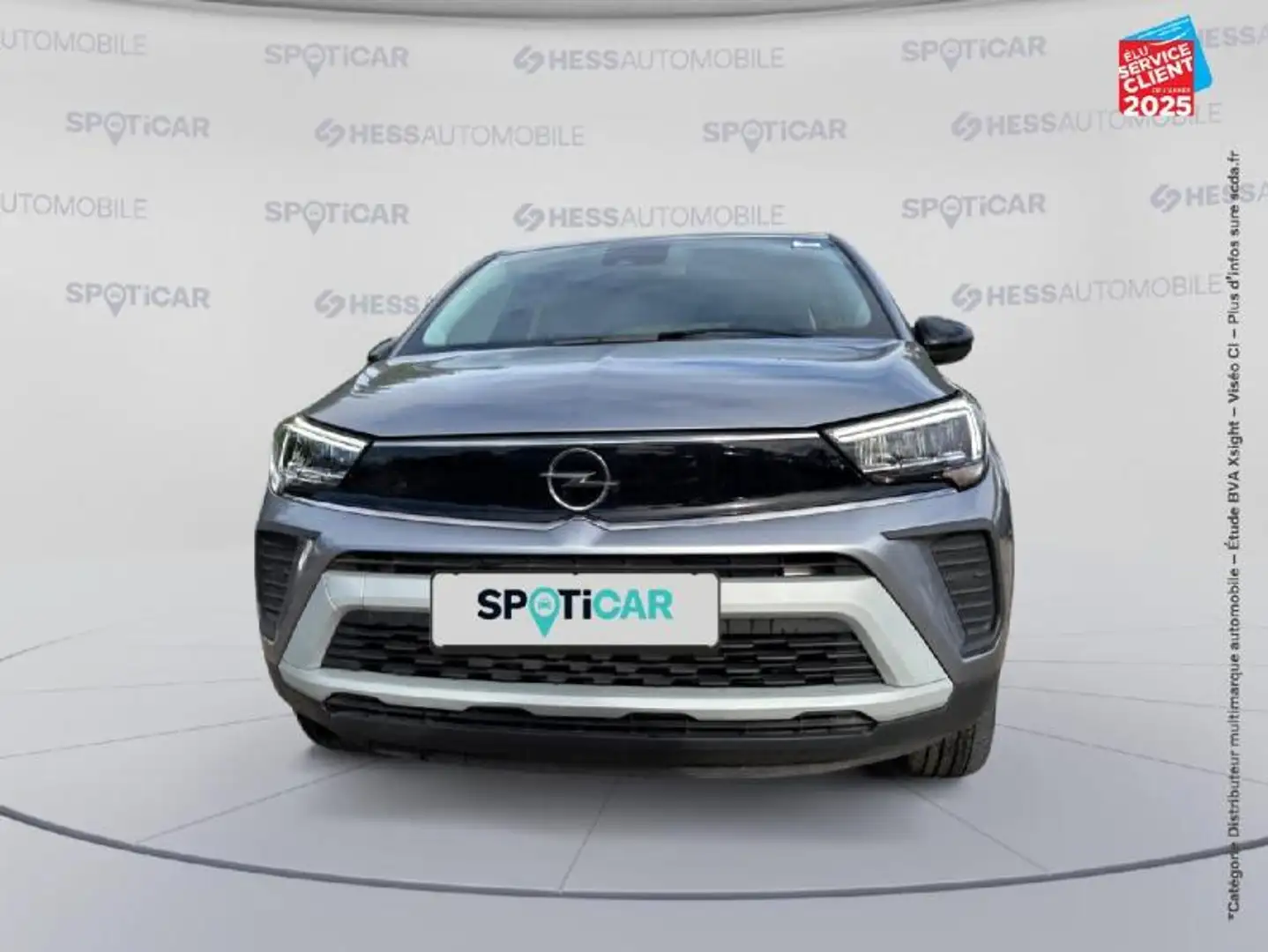 Opel Crossland 1.2 Turbo 110ch Elegance Business Gris - 2