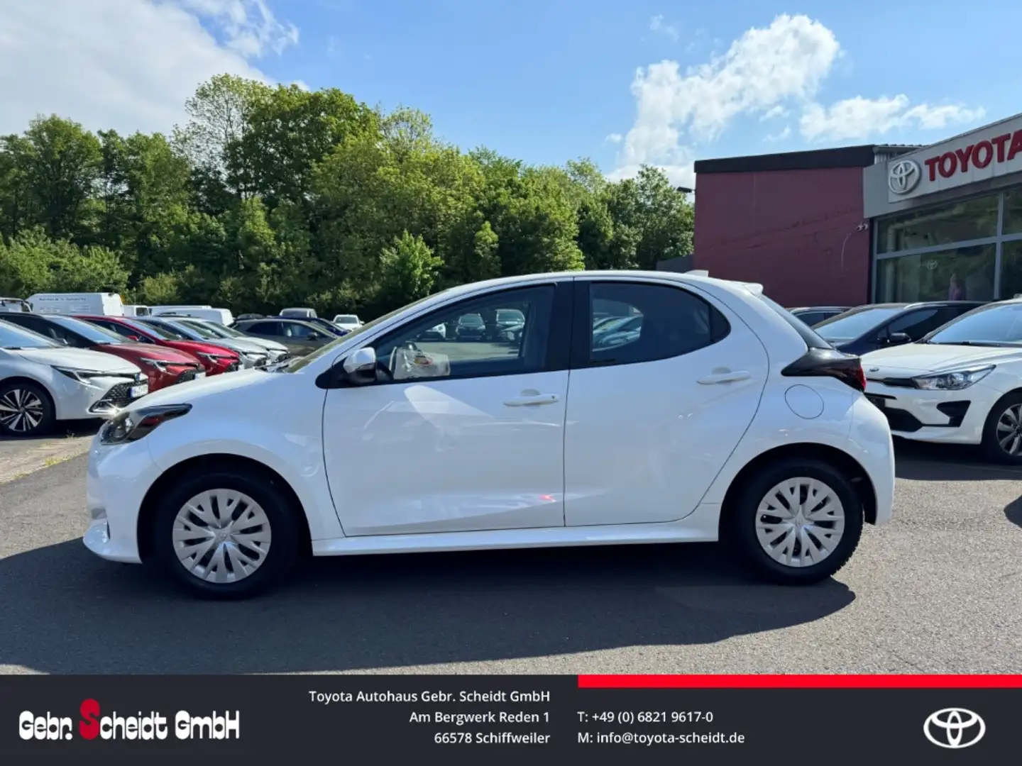 Toyota Yaris Comfort 1.0 Dual-VVTi EU6d Rückfahrkamera Klimaanl Wit - 2