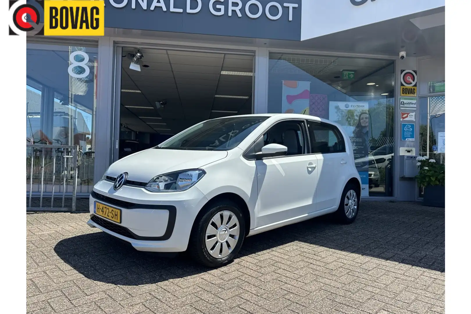 Volkswagen up! (Verkocht) 1.0 BMT take up! | Airco | Bluetooth | Wit - 1