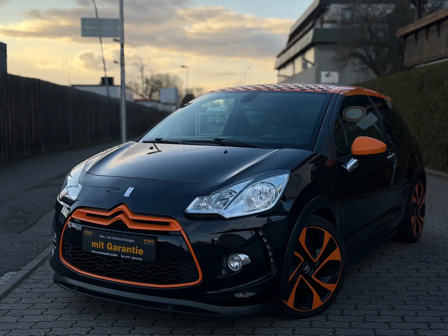 Citroen DS3 Racing *Navi*Carbon*Sportsitze*Alcantara*Temp*PDC Negro - 1