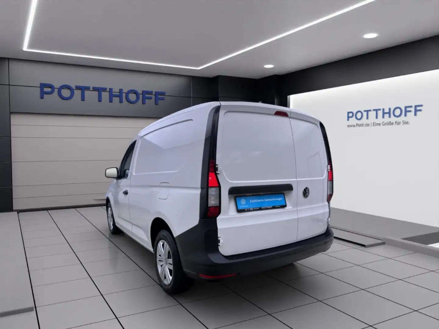 Volkswagen Caddy Cargo 2.0 TDI SITZHZG GRA PDC DAB+ Weiß - 2
