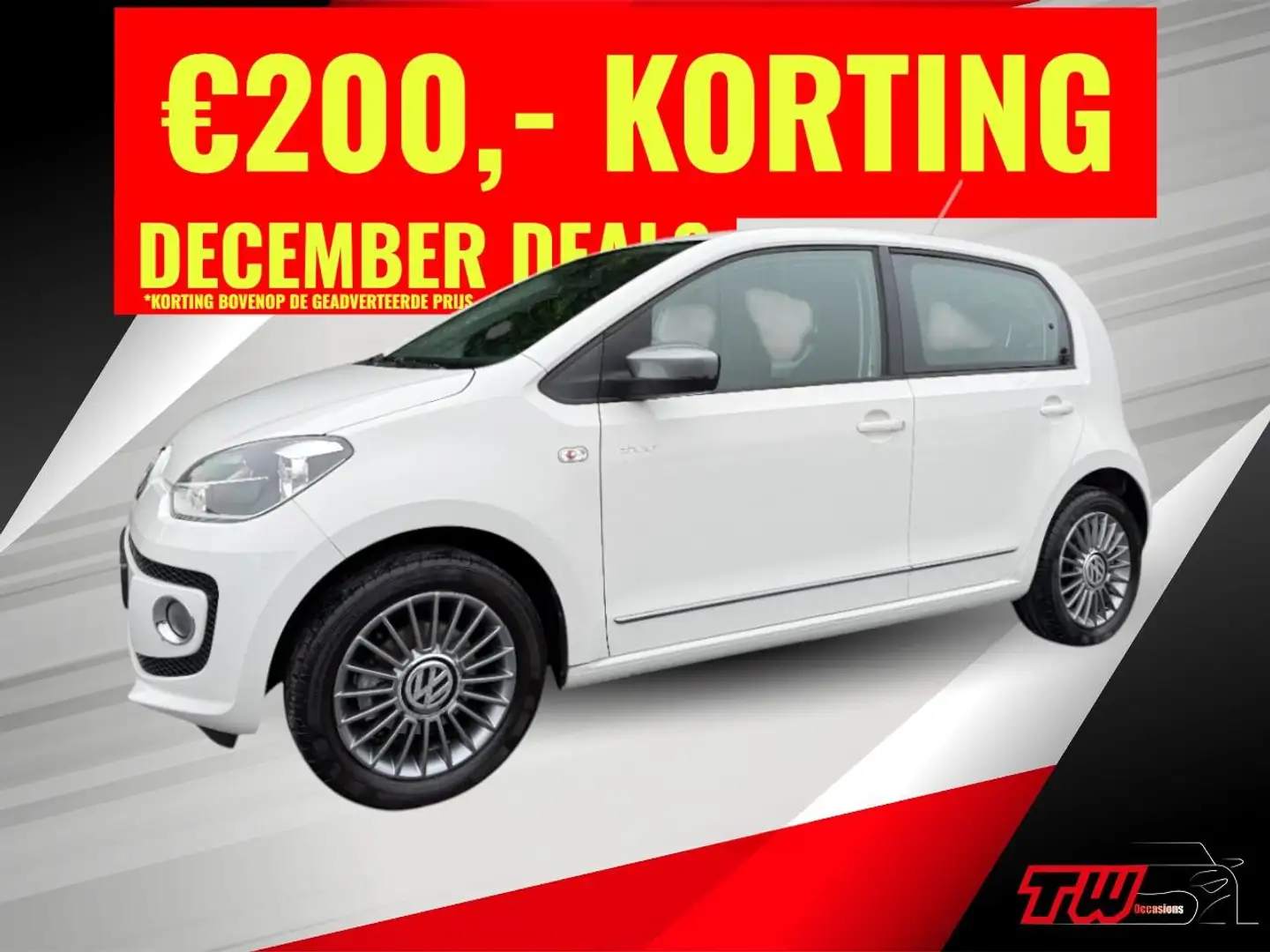 Volkswagen up! 1.0 Cheer Up! |NWE APK | AIRCO | ELEKT PAKKET Weiß - 1
