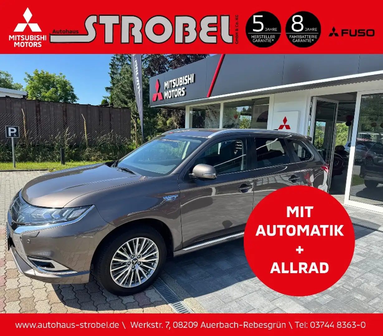 Mitsubishi Outlander Outlander Plug-in Hybrid PLUS mit FAP Marrón - 1