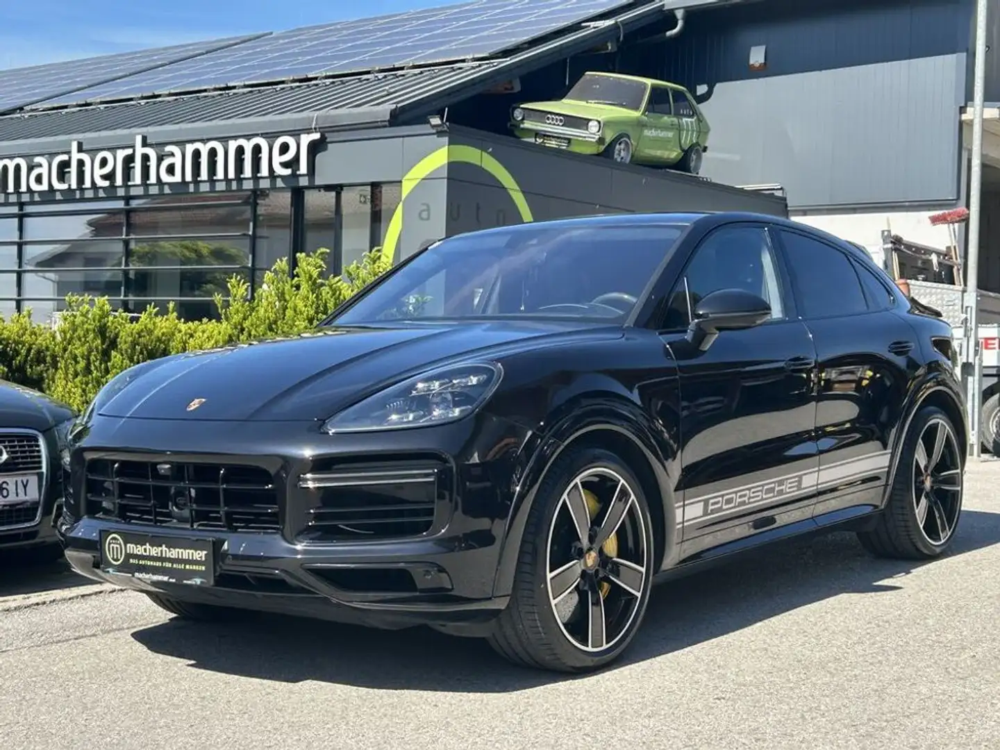 Porsche Cayenne Coupe Turbo *APPROVED*LED*ALLRADLENKUNG* Zwart - 1