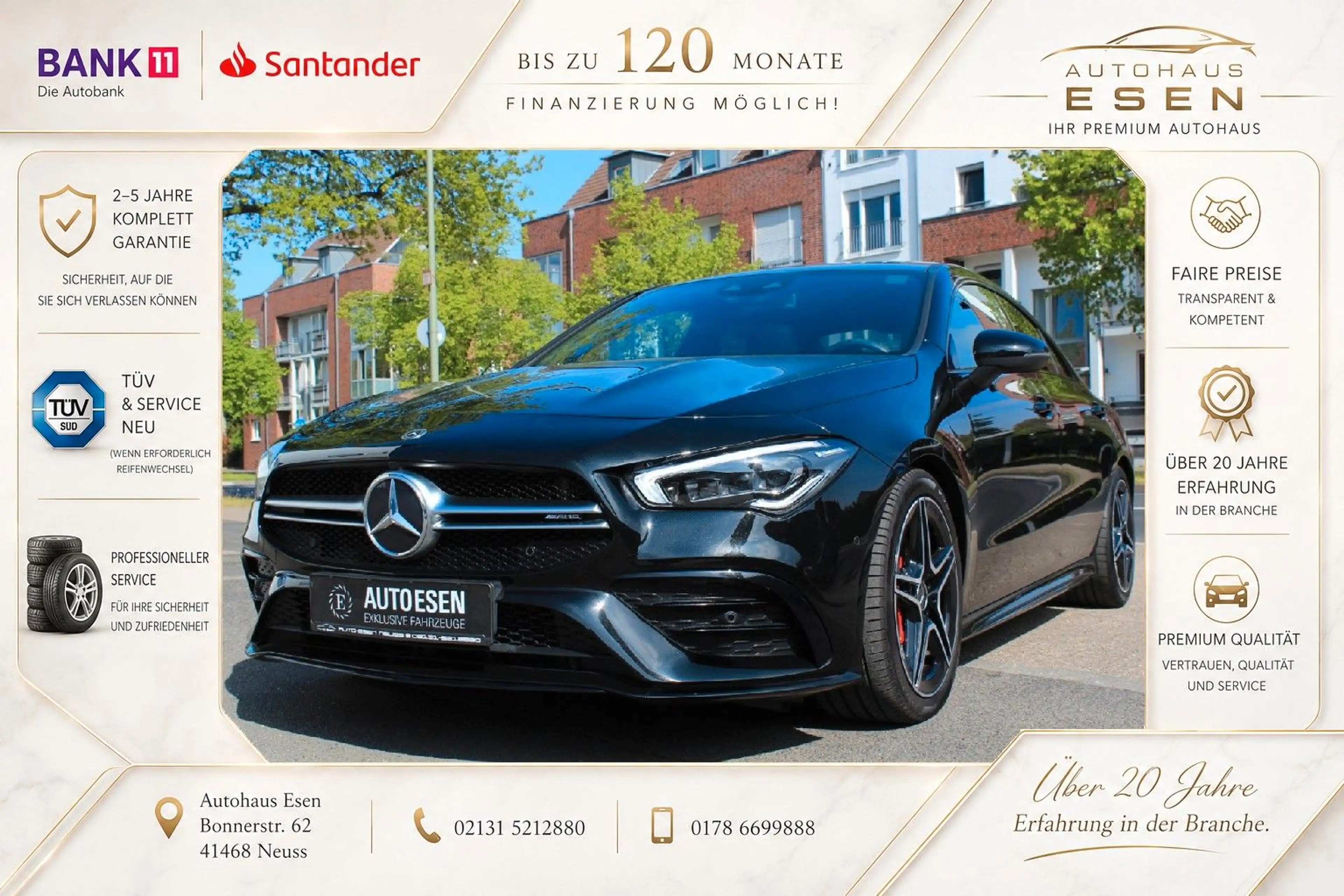 Mercedes-Benz CLA 35 AMG CLA35 AMG 4MATIC+PANO+AMBIENTE+BURMESTER+NIGHT