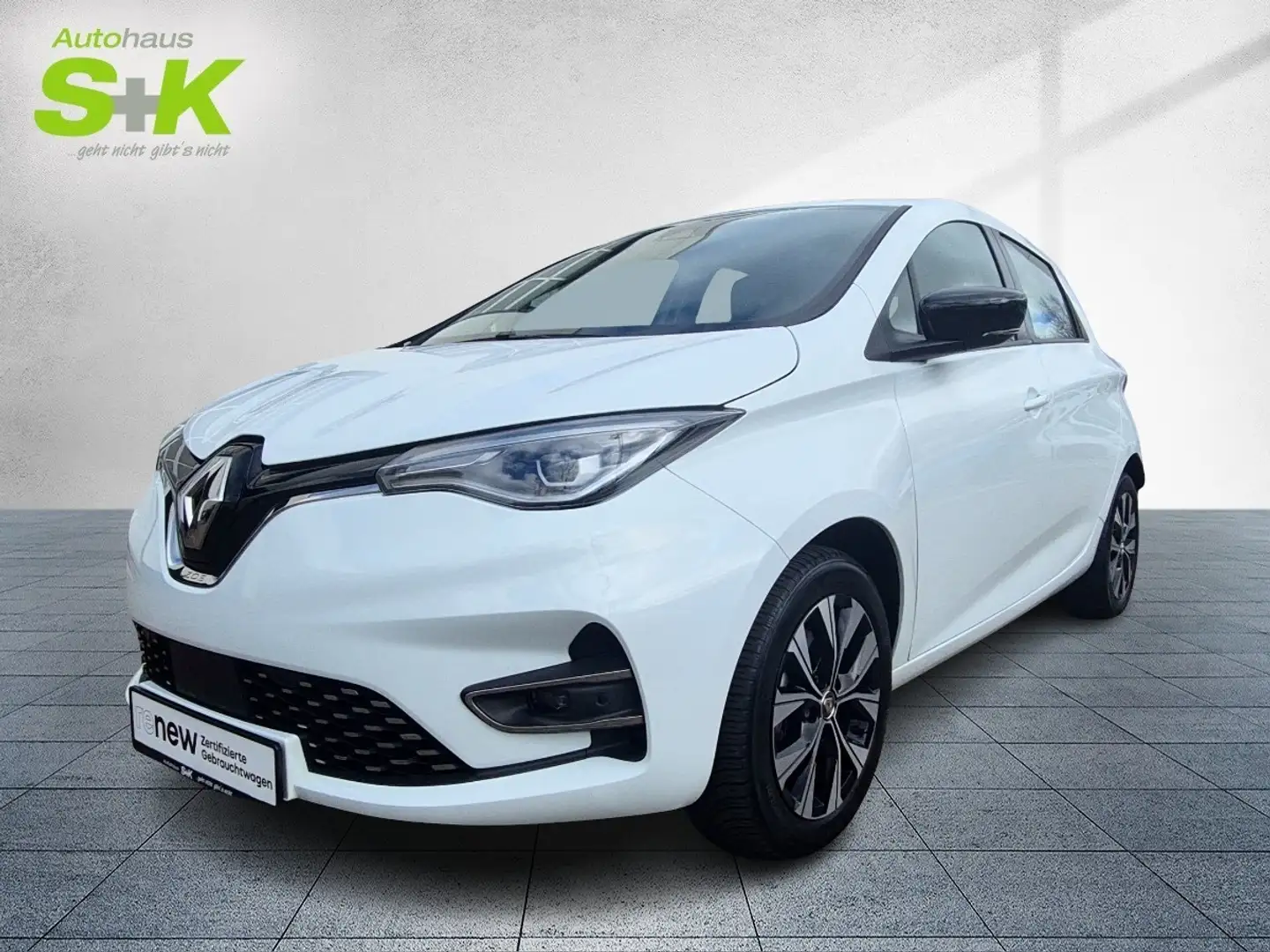 Renault ZOE E-Tech 100% el. EVOLUTION 135PS/52kwh *NAVI* Blanc - 1