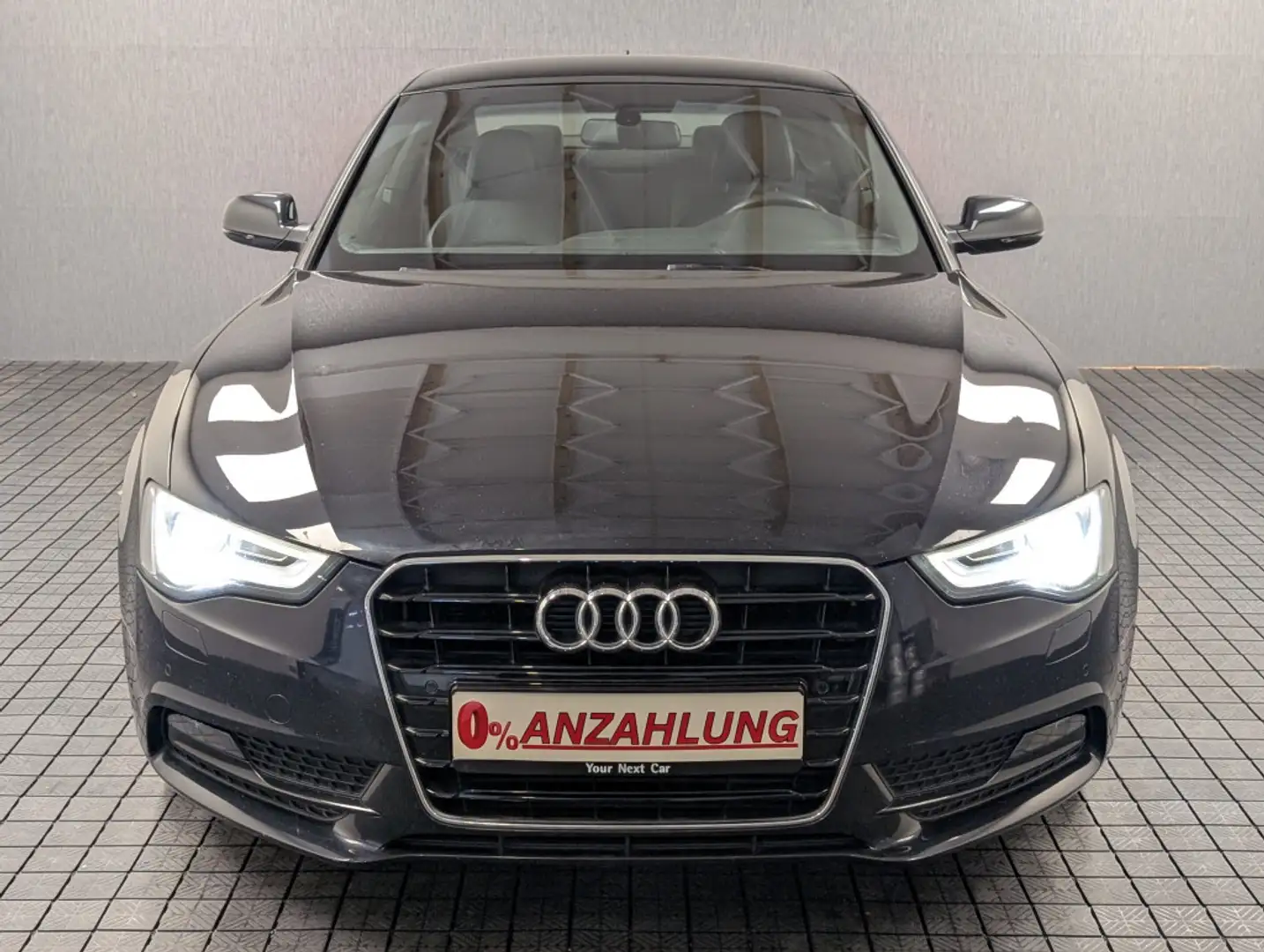 Audi A5 2.0 TFSI 3xS-Line AHK+Xenon+Leder+Keyless+BT Schwarz - 2