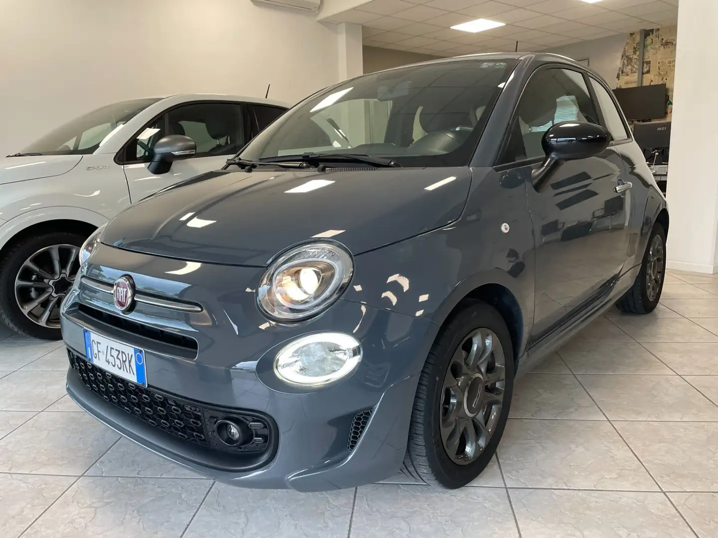 Fiat 500 1.0 Hybrid Sport PREZZO REALE PRONTA CONSEGNA Grau - 2