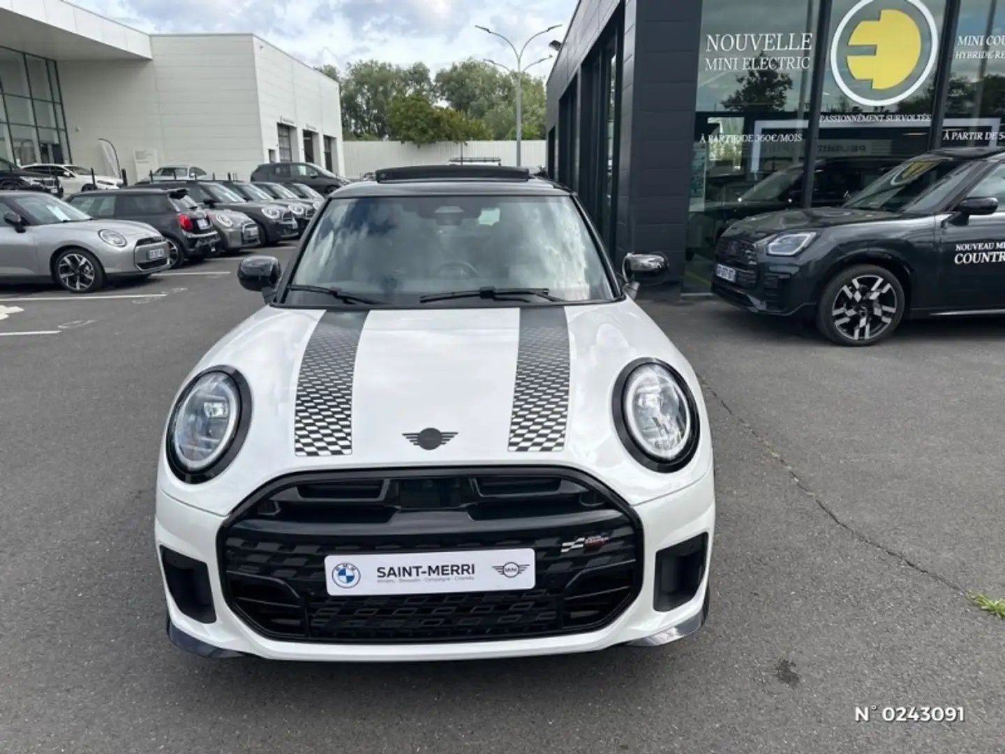 MINI Cooper S 204ch JCW DKG7 Blanc - 2