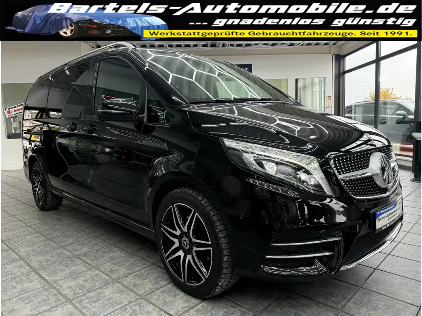 Mercedes-Benz V 250 d 4Matic AMG-Line 7-Sitzer, LED, Burmester Schwarz - 1