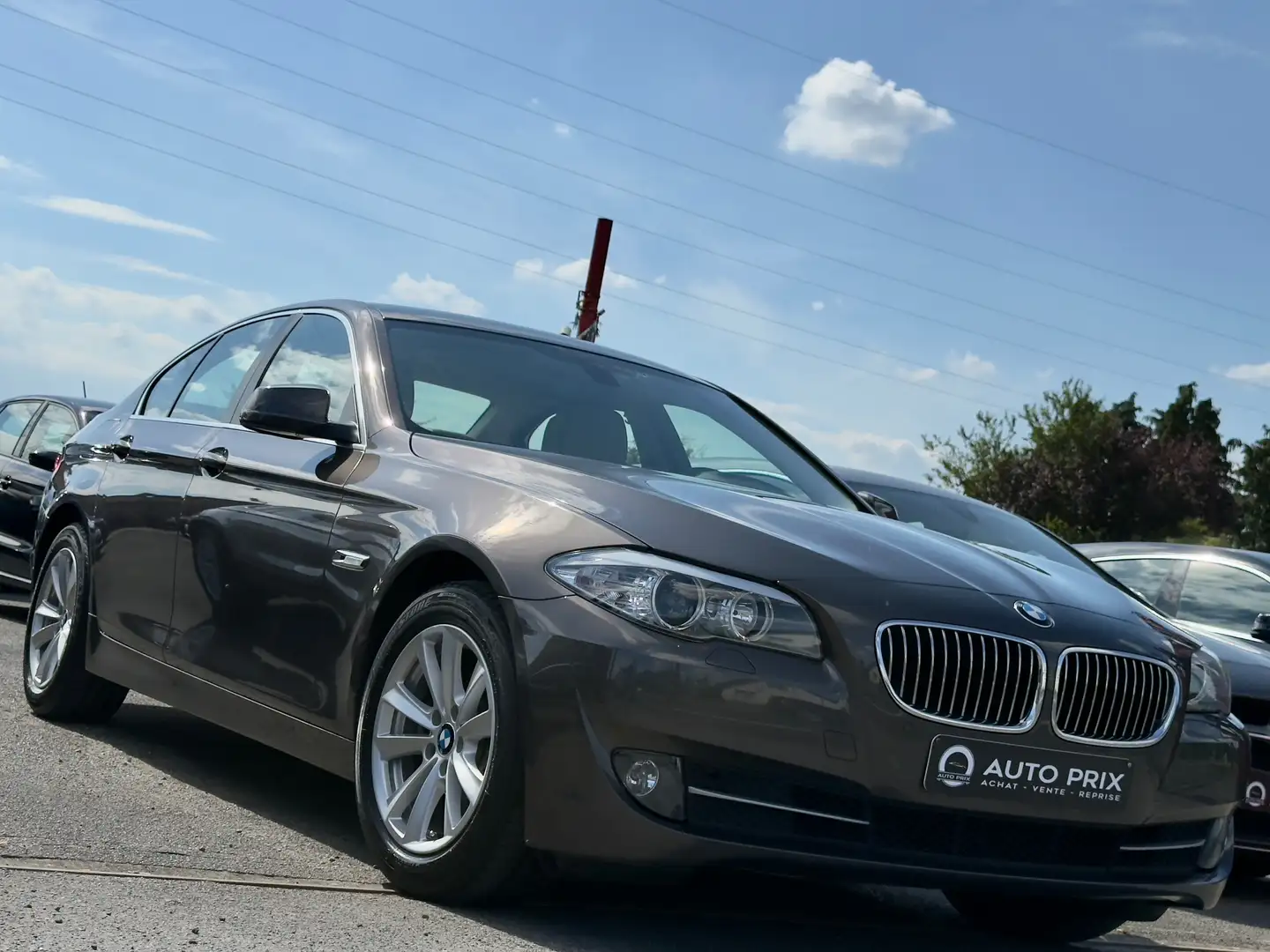 BMW 520 d Business Edition Start/Stop Navi PDC Clim Carnet Bruin - 2