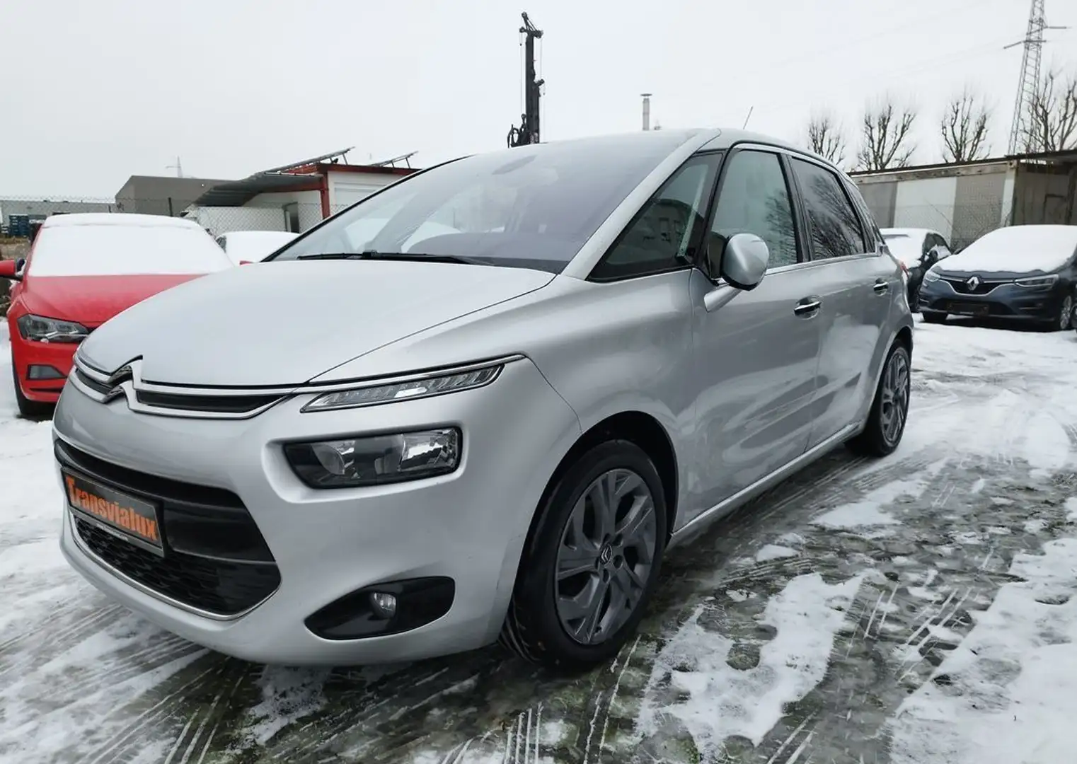 Citroen C4 Picasso picassi e-hdi 115 exclusive etg6 Argent - 2