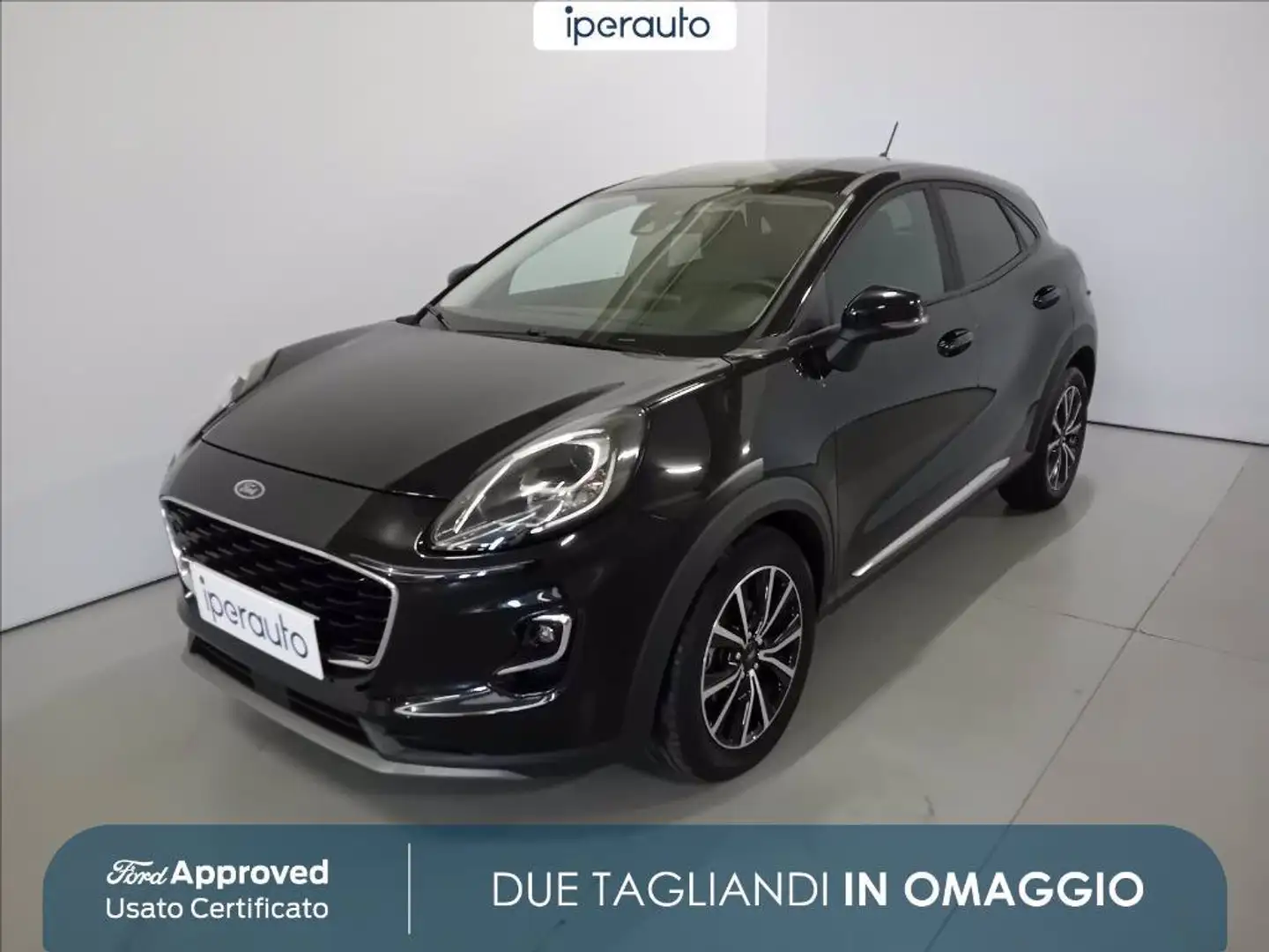 Ford Puma 1.0 ecoboost h titanium s&s 125cv REAR VIEW CAMERA Nero - 1