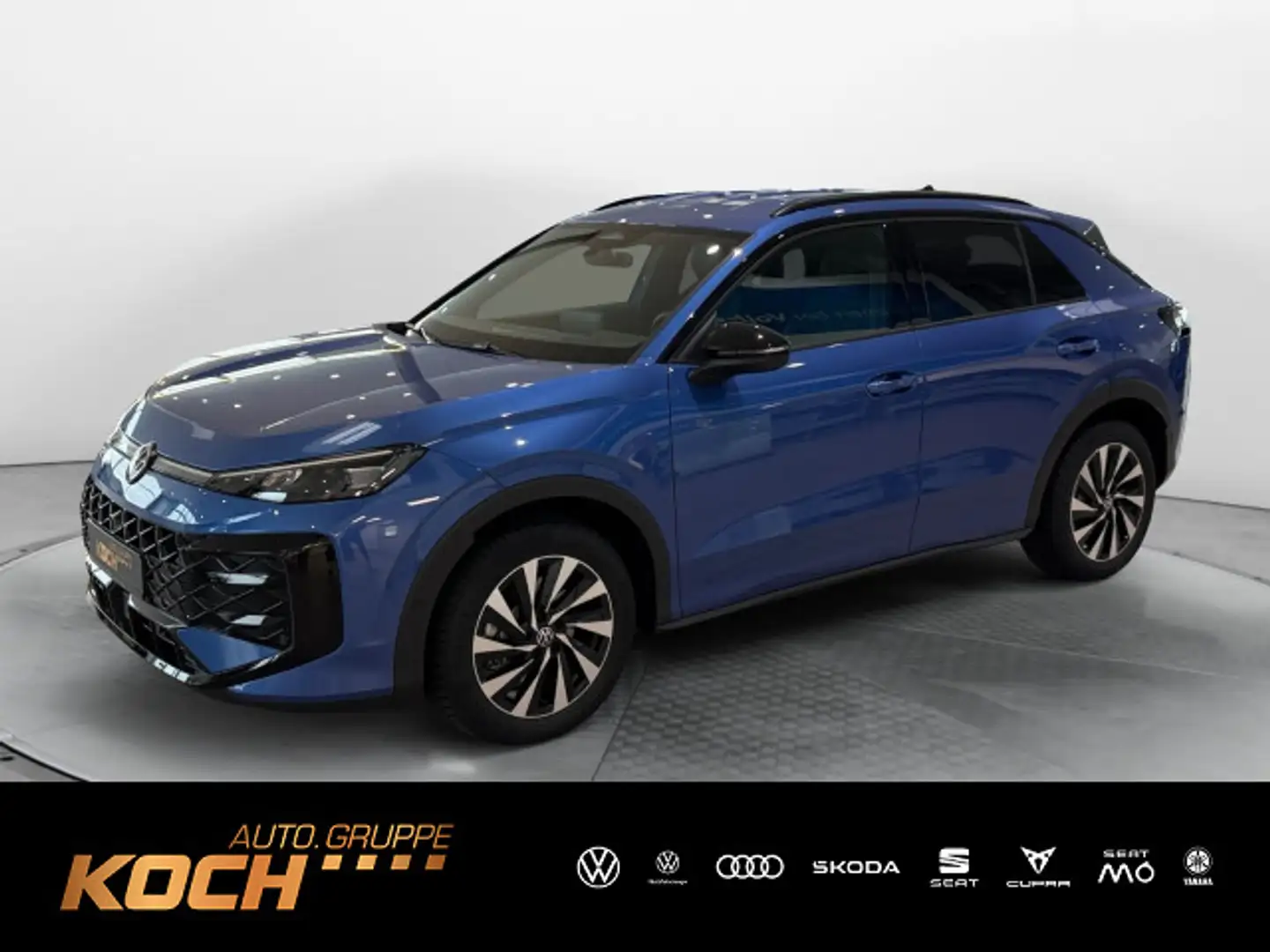 Volkswagen T-Roc 1.5eTSI R-Line DSG Navi LED Bleu - 1