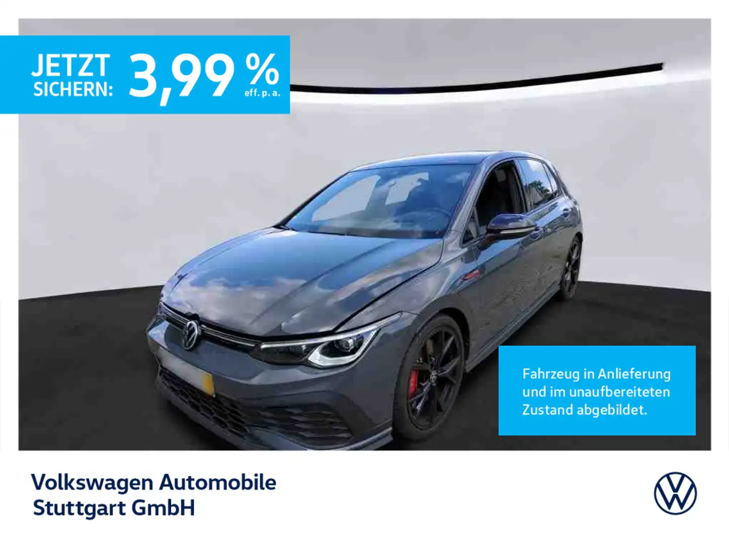 Volkswagen Golf GTI Golf 8 GTI Clubsport DSG Navi Kamera Schiebedach Grau - 1