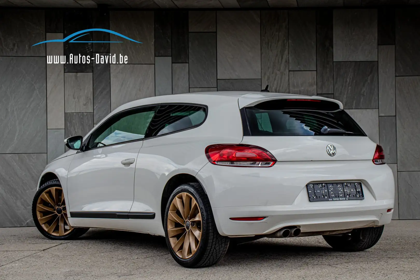 Volkswagen Scirocco 1.4 TSI / SPORTZETELS / PANO DAK / AIRCO / ISOFIX Blanc - 2
