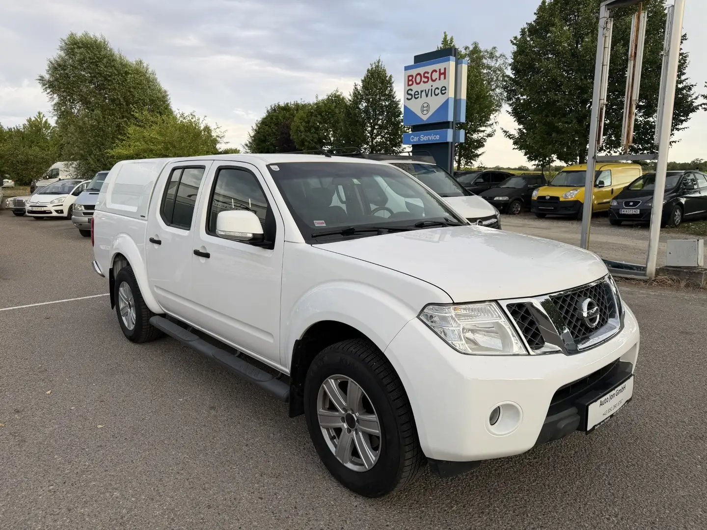 Nissan Navara KingCab Business 4X4*MwSt.*Pickerl NEU*Klima* Weiß - 2
